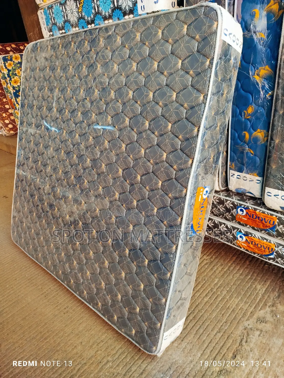 6by6 10inch Quilted Mattresses + Free Delivery.