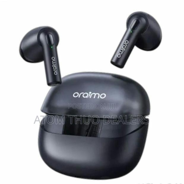 Black Oraimo Riff 2 OED-E04D Half in-Ear Wireless Earbuds