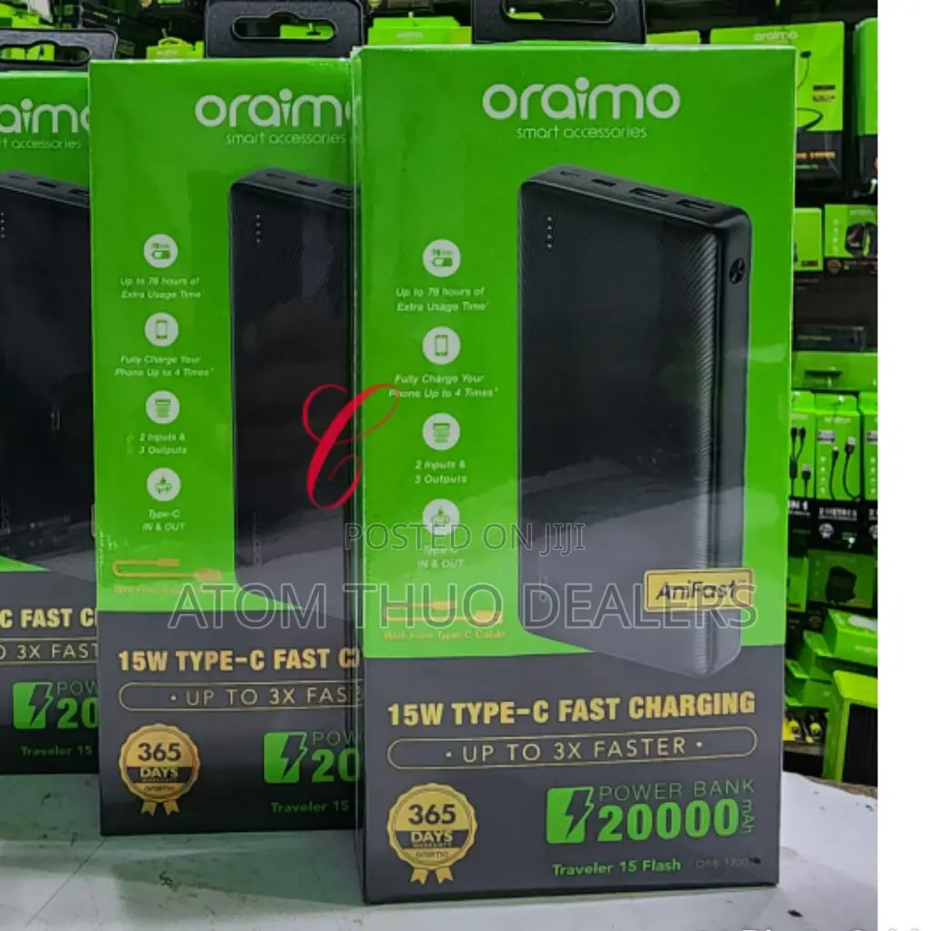 Oraimo OPB-1200 Traveller 15 Flash Power Bank