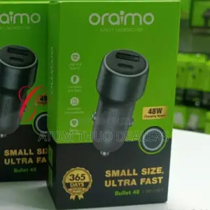 OCC-73D Oraimo Bullet 48W Ultra Fast Car Chargers.