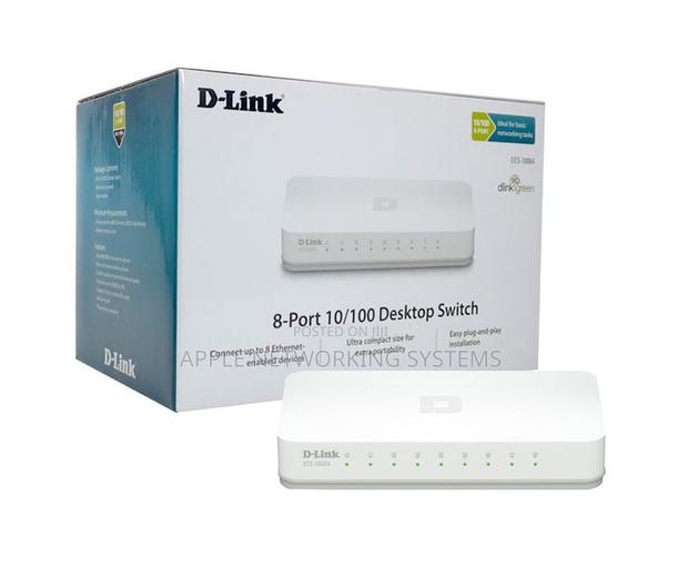 D-Link 8 Port Switch DES-1008C - main view