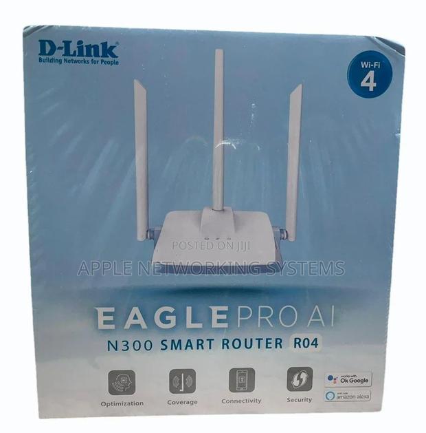 D Link Eagle Pro Al R04 N300 Smart Router - main view