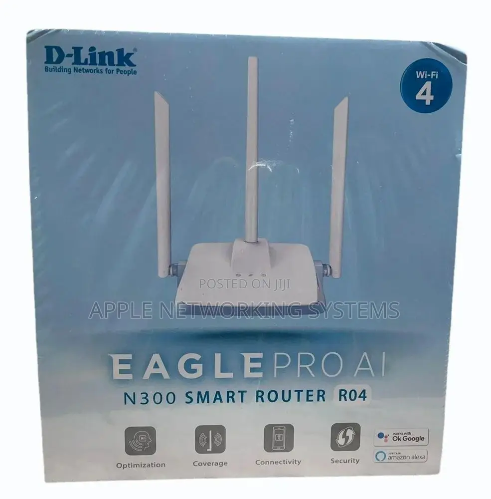 D Link Eagle Pro Al R04 N300 Smart Router