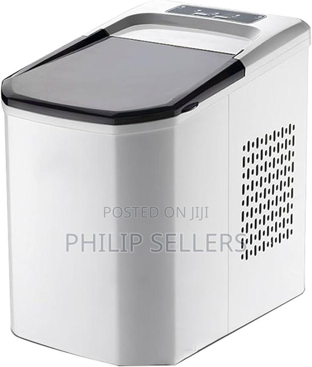 Ice Maker Machine for Countertop, Portable Ice Cube Maker, E - main view