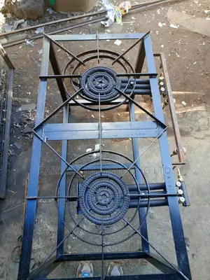 Two Burners Ring Burner Gas