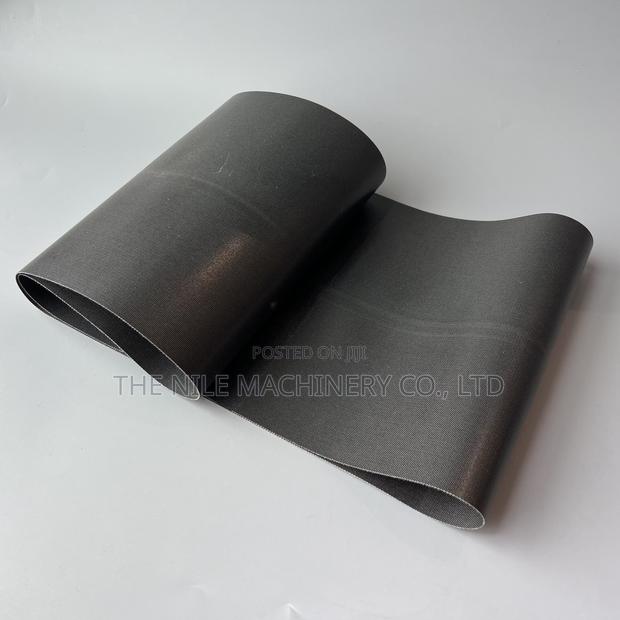 Accessories Black Rubber Belt for Mine Stone Ore Conveyor - thumbnail 4