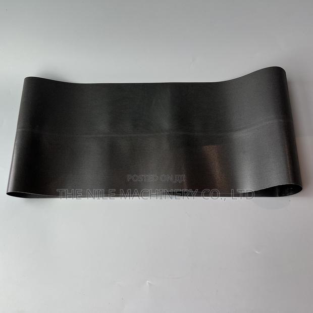 Accessories Black Rubber Belt for Mine Stone Ore Conveyor - thumbnail 3