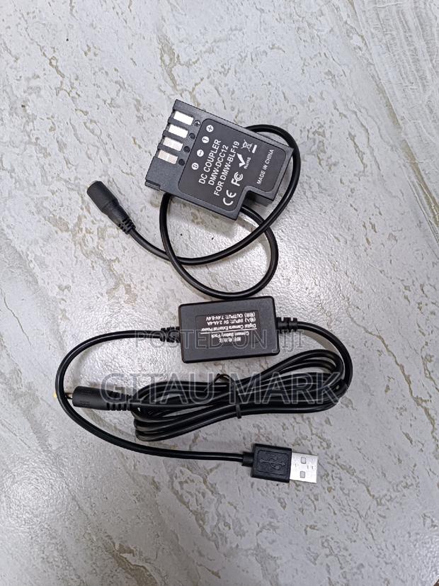 Panasonic Lumix DMW BLF19 USB Dummy Battery - thumbnail 2