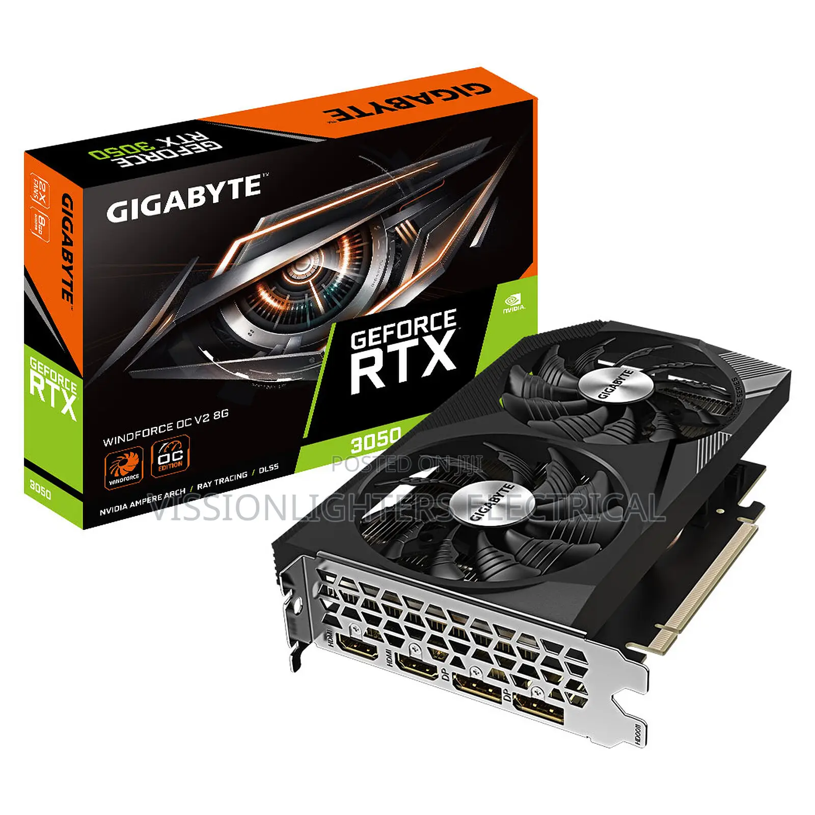 Gigabyte RTX 3050 8gb Ddr6