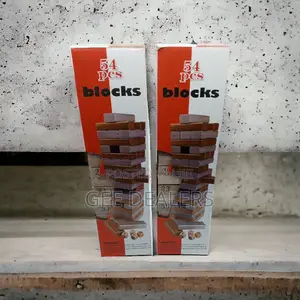 Jenga Block 54pcs/54pcs Wooden Jenga Block
