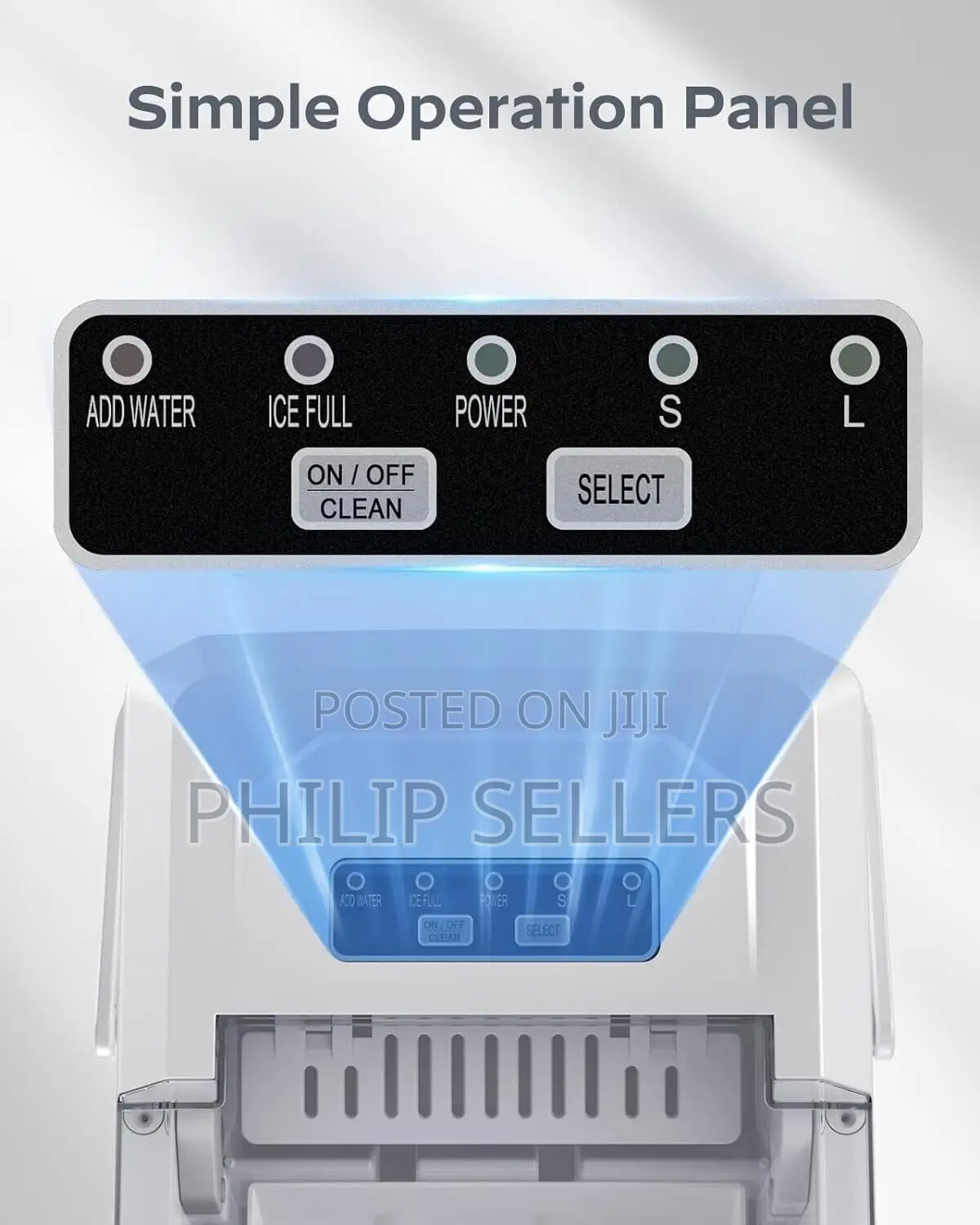 Portable Ice Maker Countertop Ice Machine With Ice Scoop And