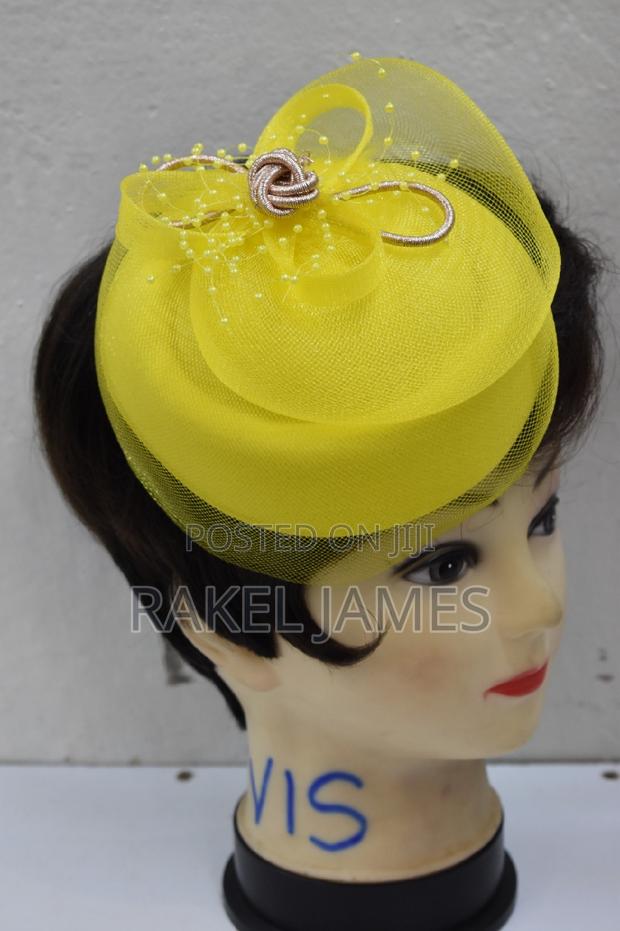 Orange Fascinator - main view