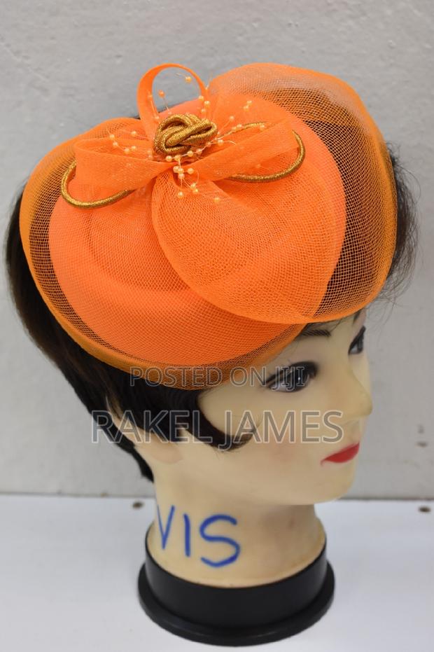 Orange Fascinator - thumbnail 2