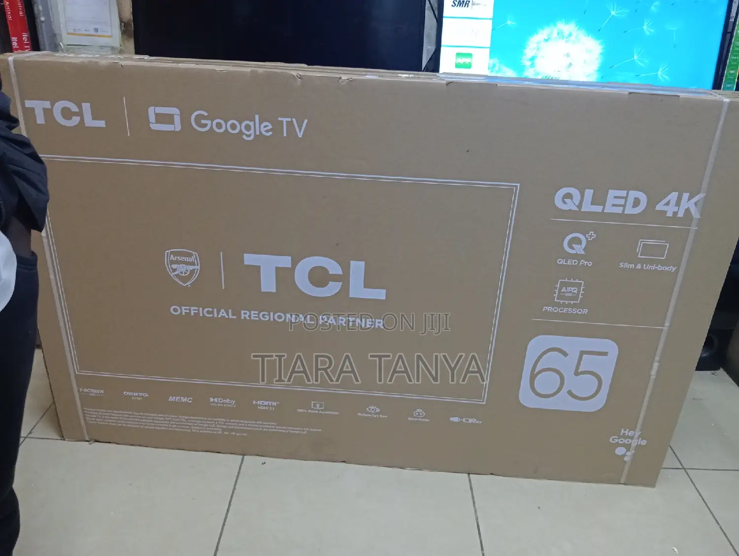 TCL 65 Inch Smart QLED Google Tv C655