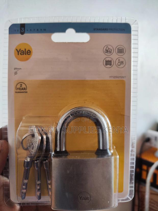 Yale Padlocks Heavy Duty Security Padlocks 50mm Yale Padlock