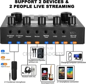 Bm800 V8 Sound Card Set Professional Audio Condense