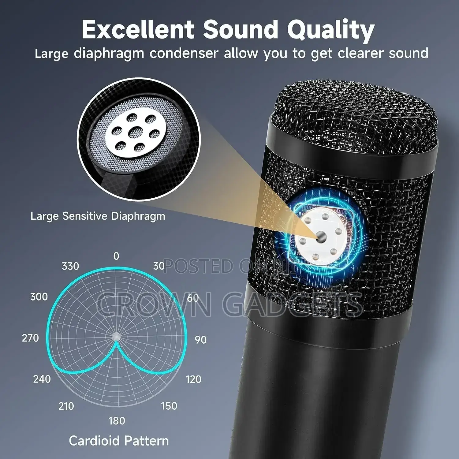 Bm800 V8 Sound Card Set Professional Audio Condense