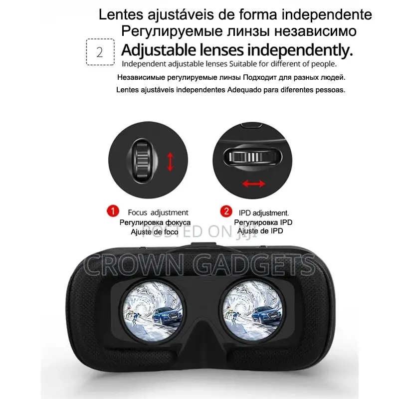 VR Virtual Reality Glasses 3D Goggles Headset Helmet