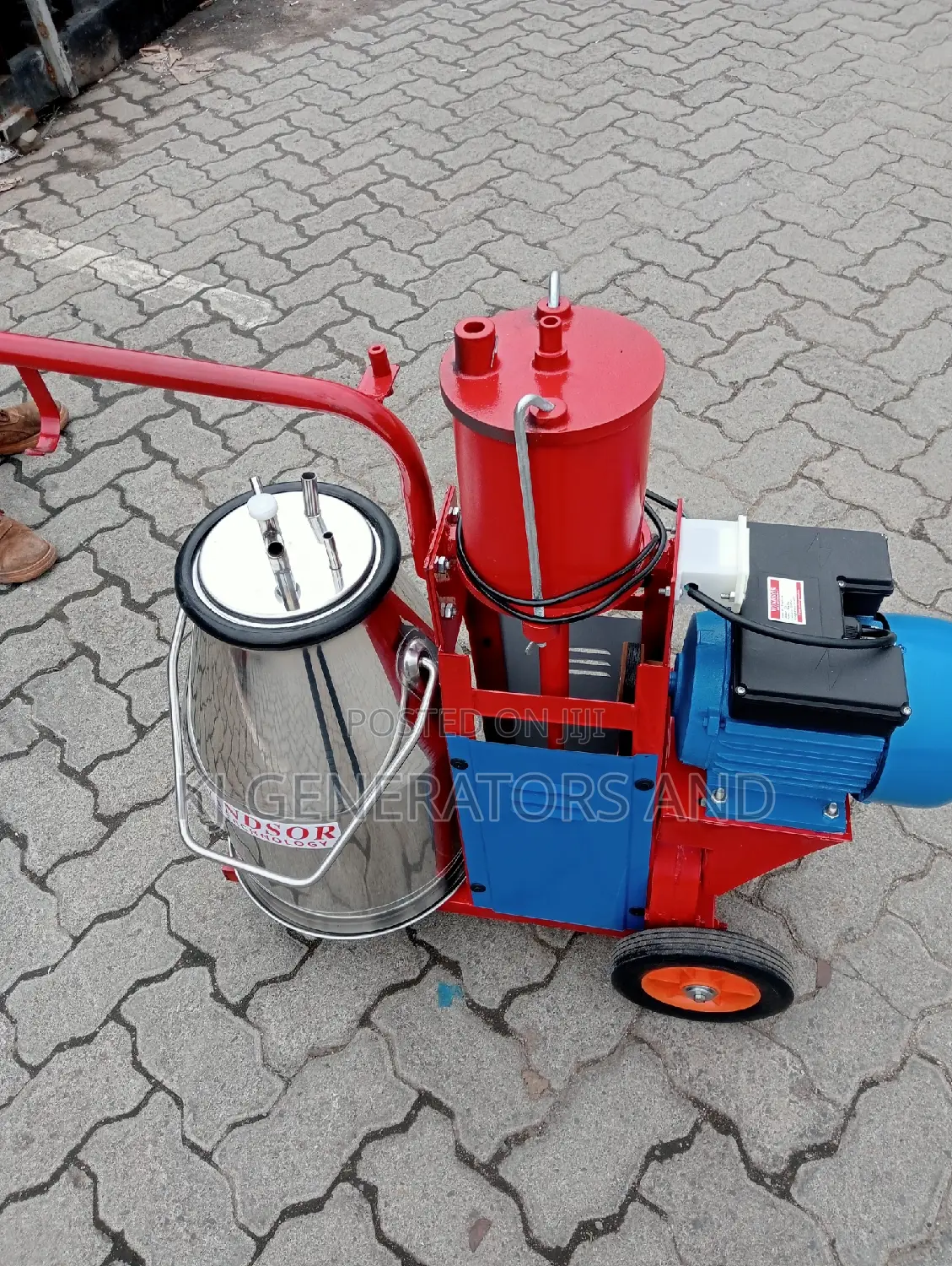 Single Phase Single Bucket Milking Machine