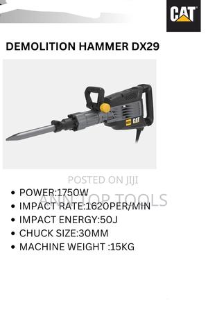 Cat Demolition Hammer Drill Dx29 1750w - main view