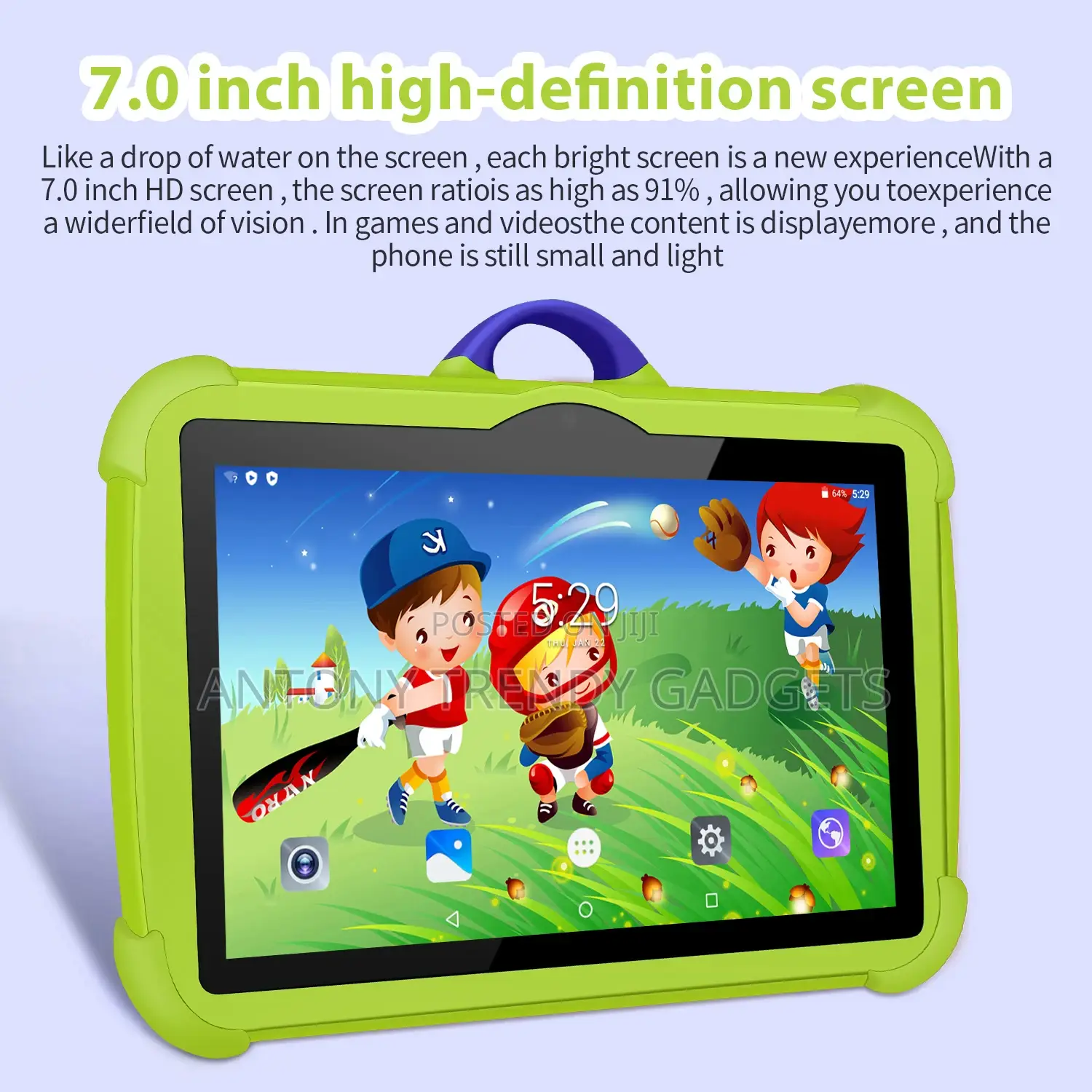 Wifi 7 Inch Tablet Pc Children's Gift Kids Learning Educatio