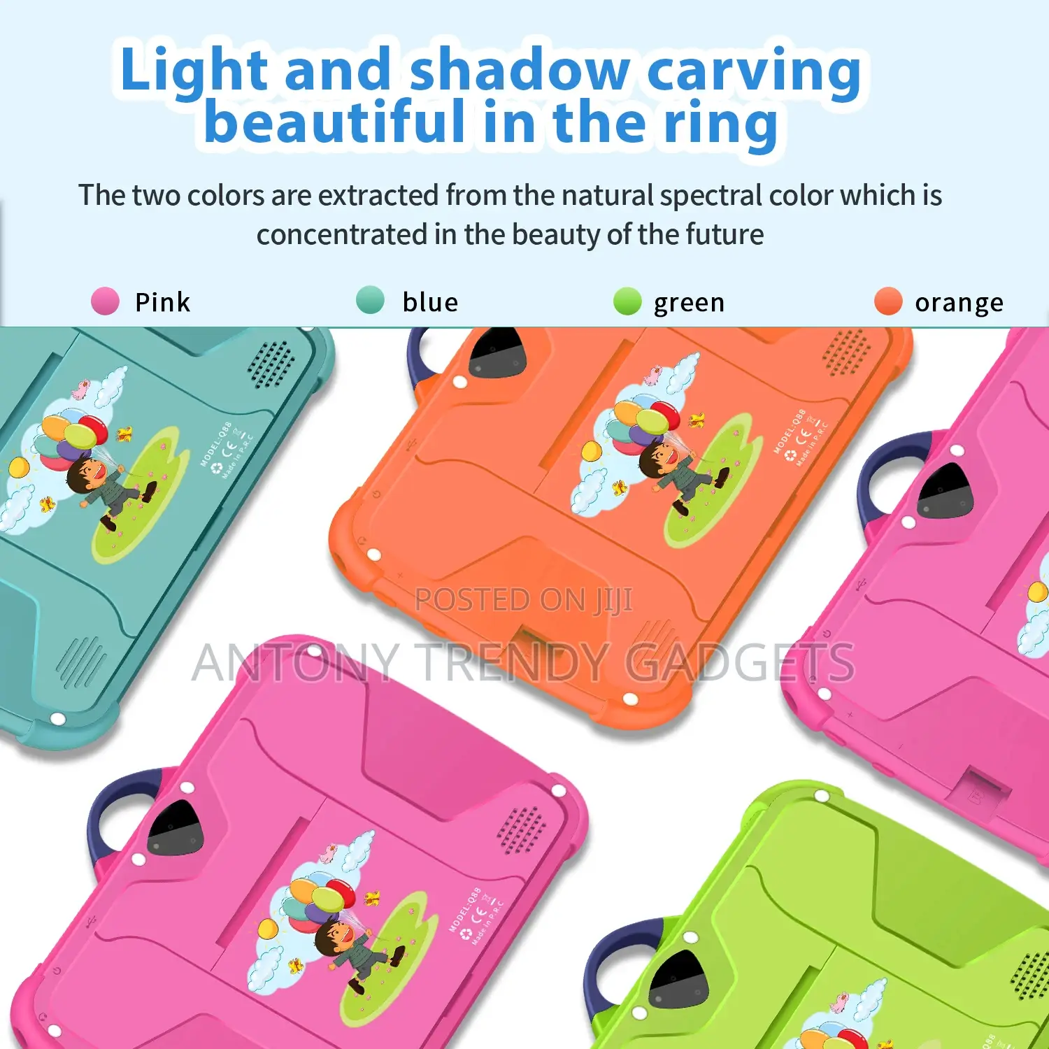 Wifi 7 Inch Tablet Pc Children's Gift Kids Learning Educatio