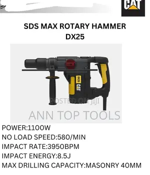 Cat SDS Max Rotary Hammer 1100w Drill