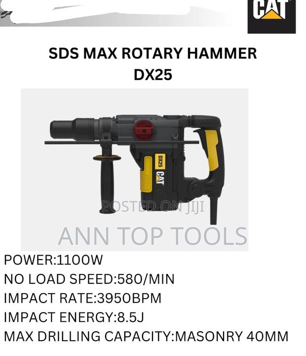 Cat SDS Max Rotary Hammer 1100w Drill