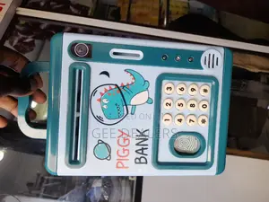 Piggy Bank Money Safe>Kids Safe Bank With Fingerprint Lock