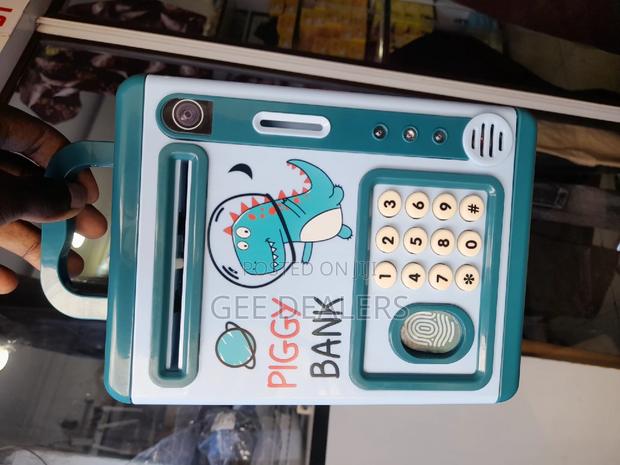 Piggy Bank Money Safe>Kids Safe Bank With Fingerprint Lock