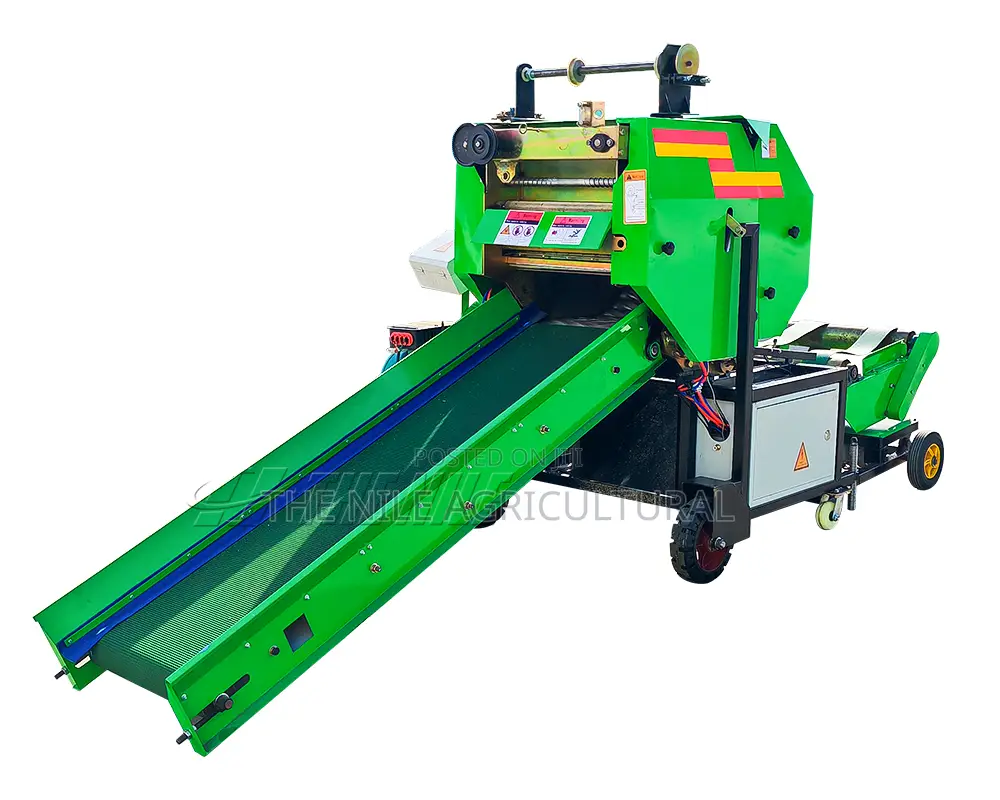 2024 Full Automatic Diesel Engine Silage Baler Machine