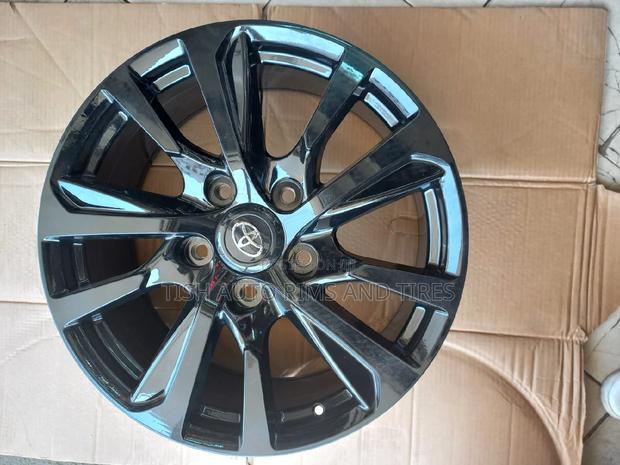 Black Rims Landcruser LC 200 Size 20 Inch Set - main view