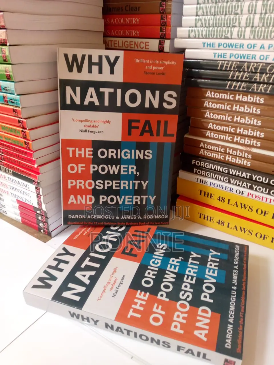 Why Nations Fail Book by Daron Acemoglu and James A
