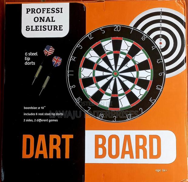Leisure Dartboard With 6 Darts - main view