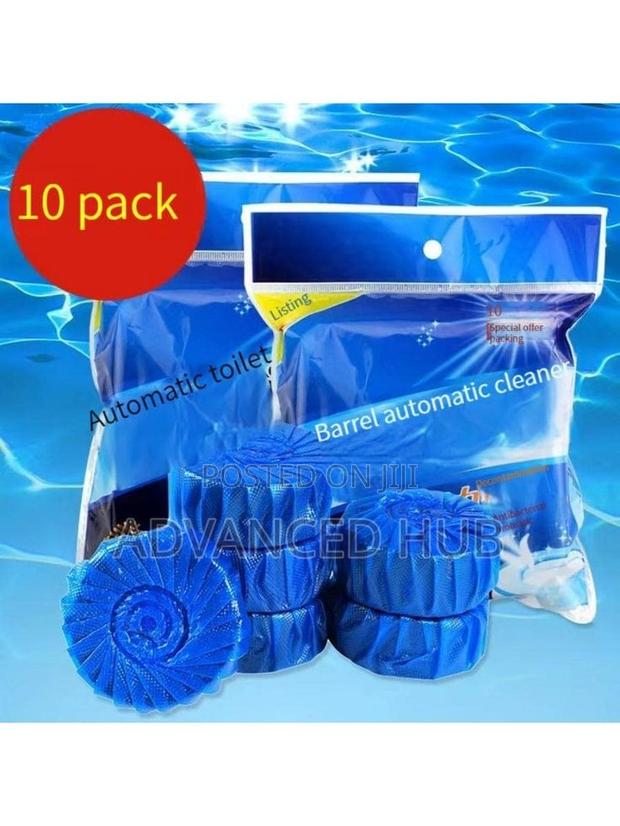 10pc Blue Bubble Toilet Cleaner - thumbnail 3