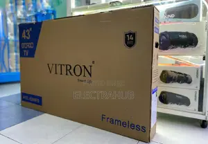 Vitron 43 Inch Frameless Android Smart Tv New Sealed