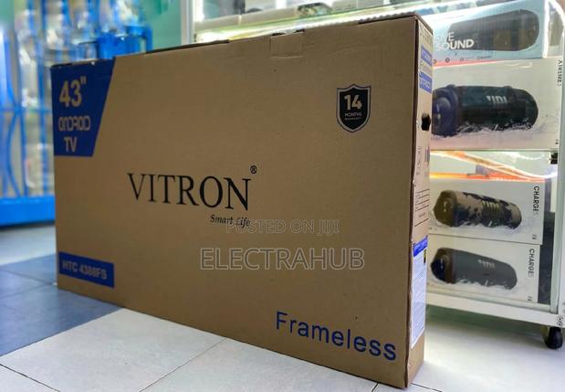 Vitron 43 Inch Frameless Android Smart Tv New Sealed - thumbnail 3