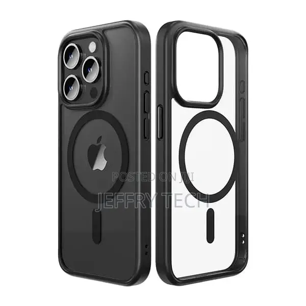 iPhone 15 Pro/15 Pro Max Guard Series Magnetic Transparent C