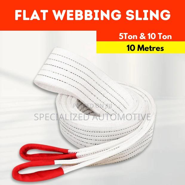 Load Lifting and Pulling Webbing Belt Slings 5ton and 10ton