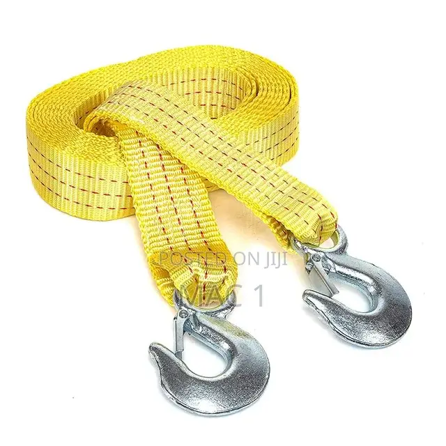 Lockable Towing Ropes Relieves Towing Tension Whilst Pulling