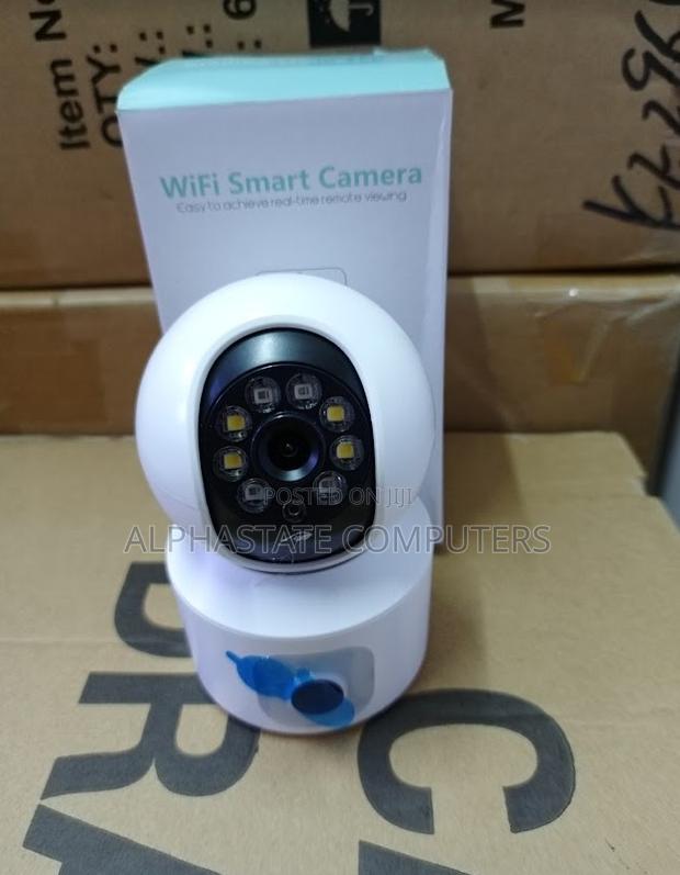 New Icsee 4MP PTZ Dual Lens Wifi Smart Camera Nanny Camera