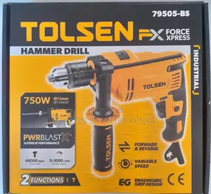 Drills Hammer Drill 750W Tolsen Impact Drill 750 Watts Drill