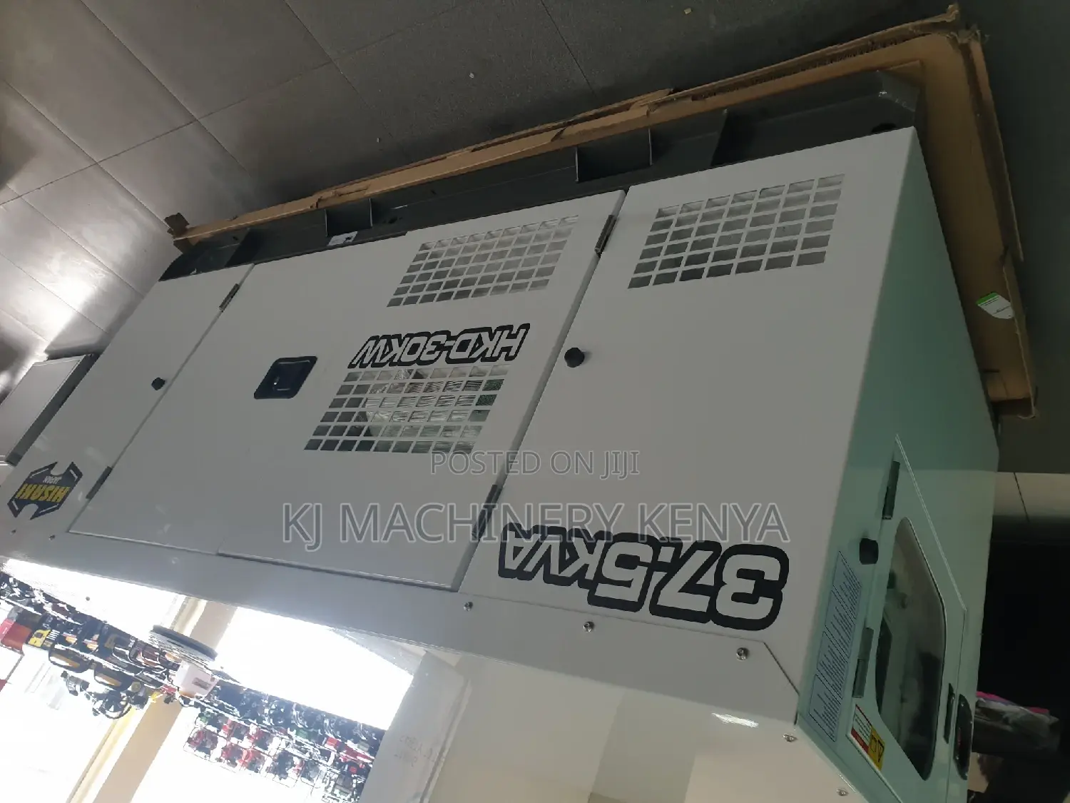 Hisaki 37.5kva Diesel Silent Generatorwith Automatic Switch