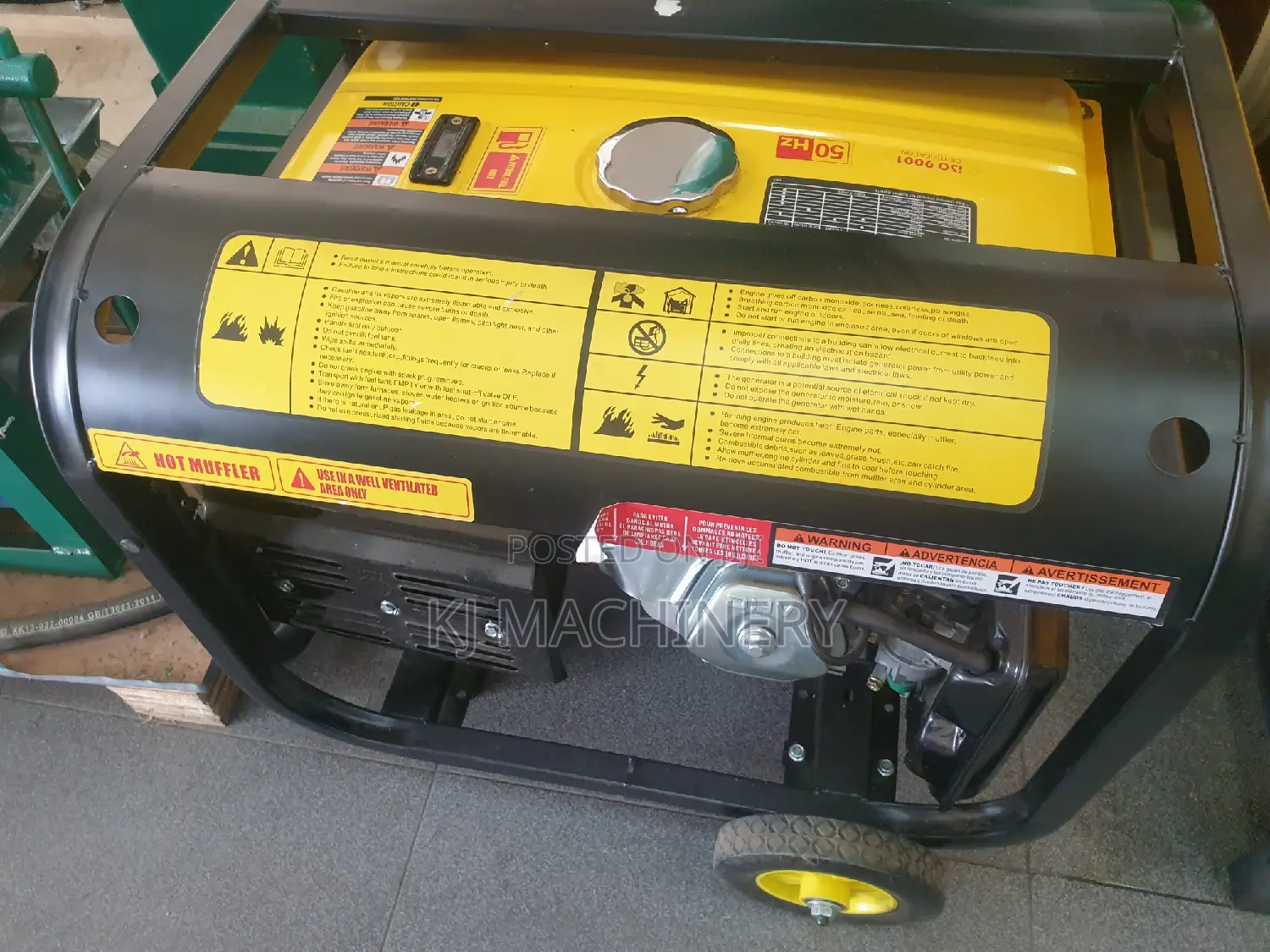 Petrol Openset Generator 7.5kva Generator Metropolis Brand