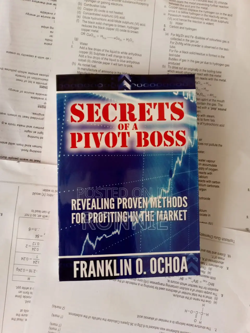 Secrets of a Pivot Boss Book by Franklin O. Ochoa