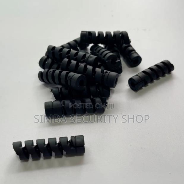 Spiral USB Cable Protector Silicone Flexible Cover Charging - thumbnail 8
