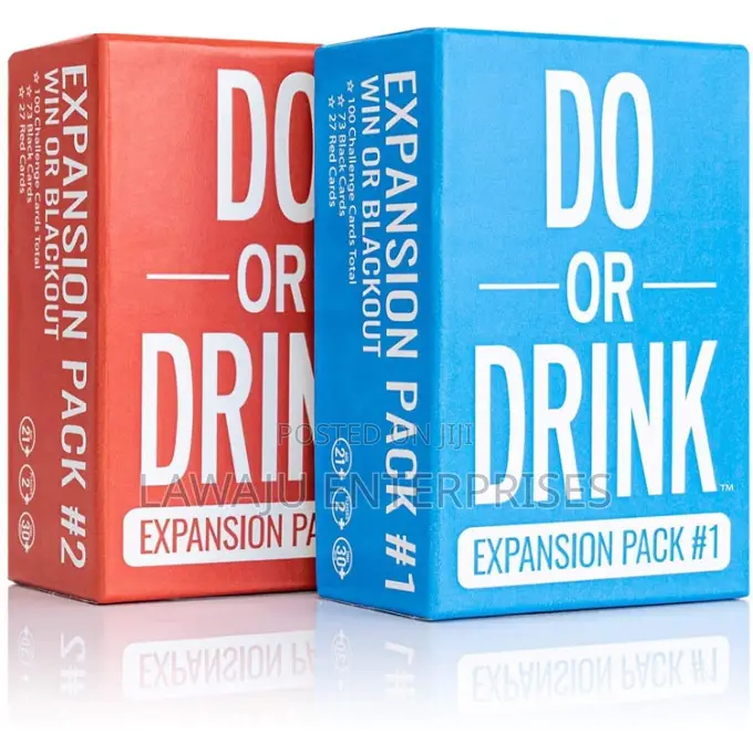 Do or Drink Expansion Pack Card Game