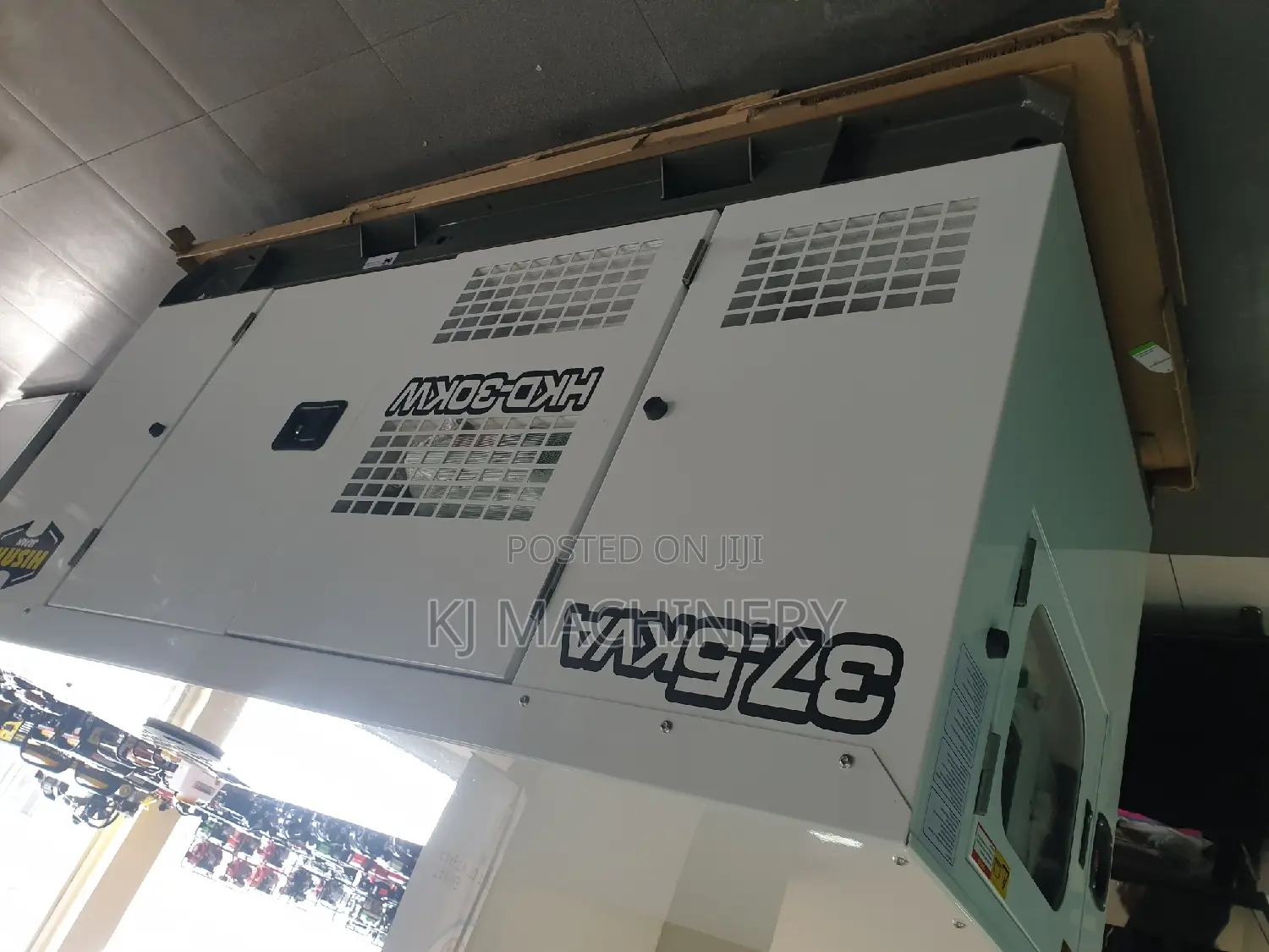 Hisaki 37.5kva Diesel Silent Generator With ATS
