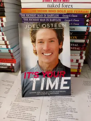 It's Your Time Book by Joel Osteen