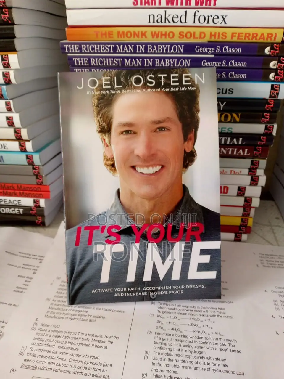 It's Your Time Book by Joel Osteen